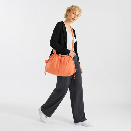 Puffer Convertible Tote Backpack Nylon Large Capacity Travel Bag