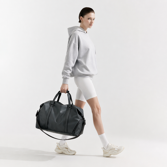 Waterproof Gym Duffel Bag Wet Dry Separated Weekender Travel Luggage