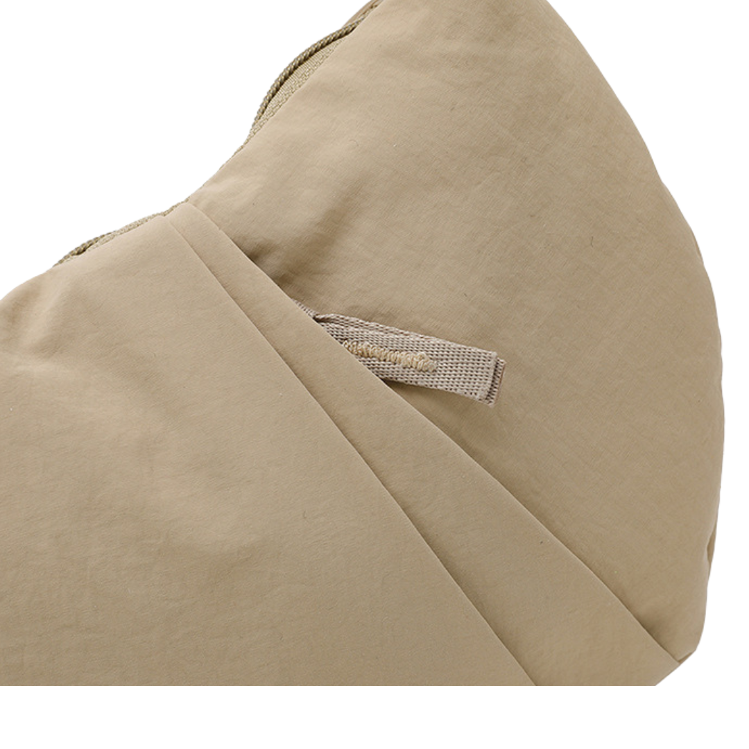 Nylon Crescent Crossbody Bag Lightweight Casual Shoulder Purse