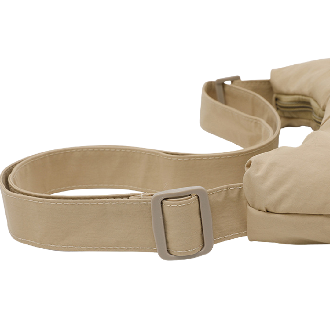 Nylon Crescent Crossbody Bag Lightweight Casual Shoulder Purse