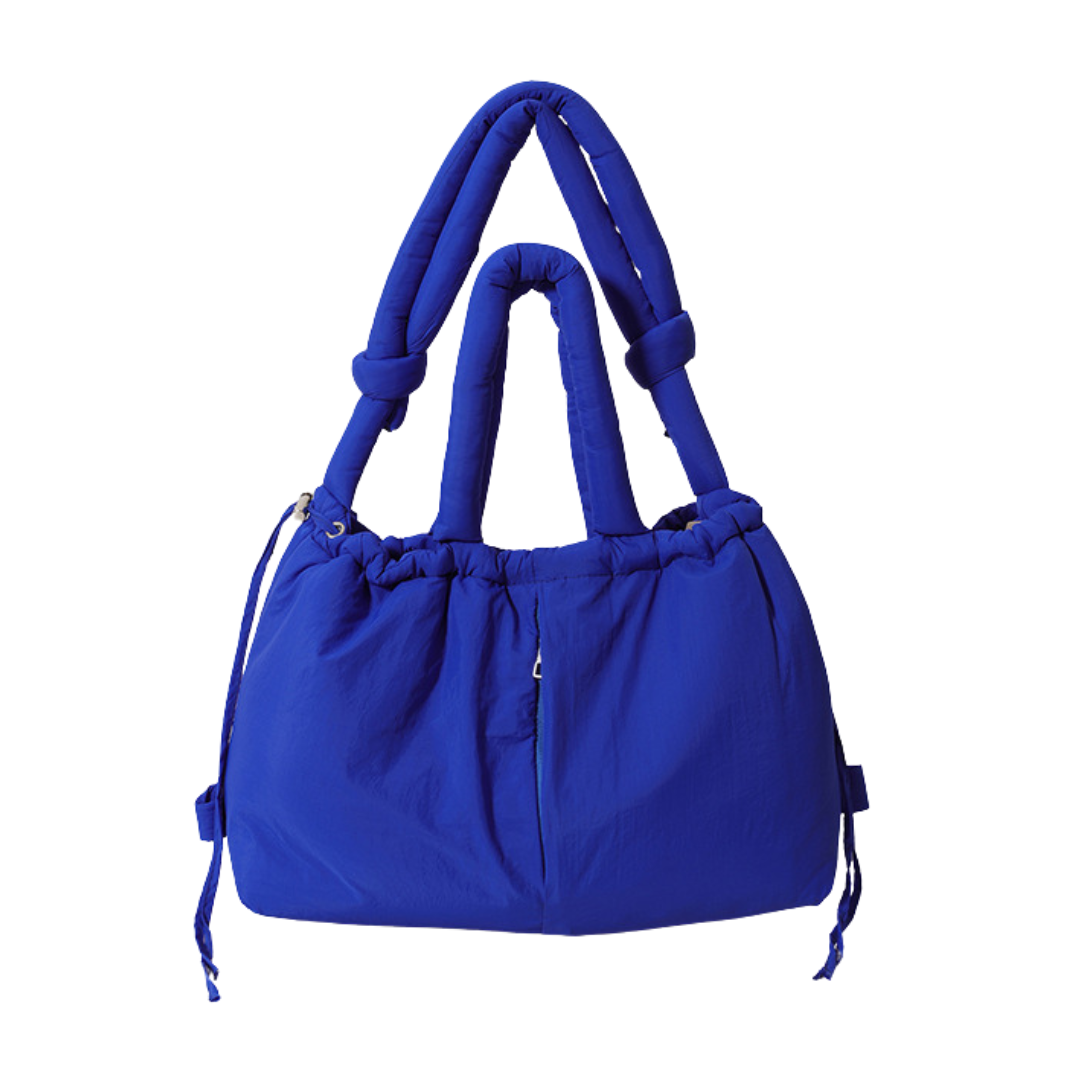 Puffer Convertible Tote Backpack Nylon Large Capacity Travel Bag