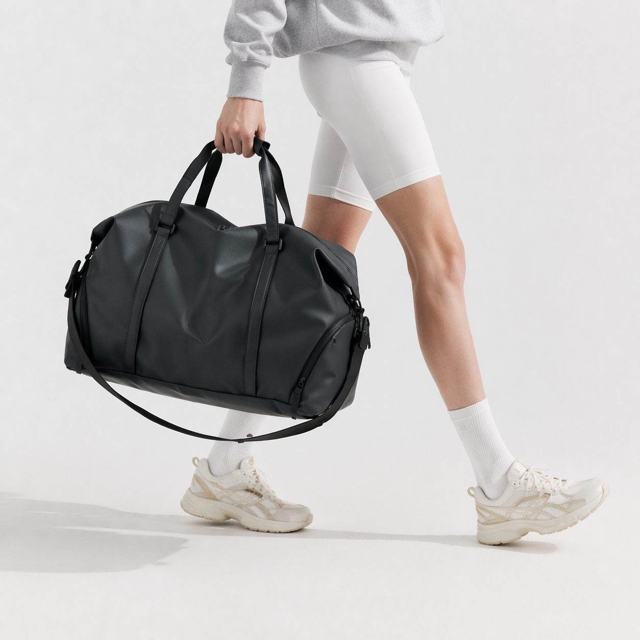 Waterproof Gym Duffel Bag Wet Dry Separated Weekender Travel Luggage