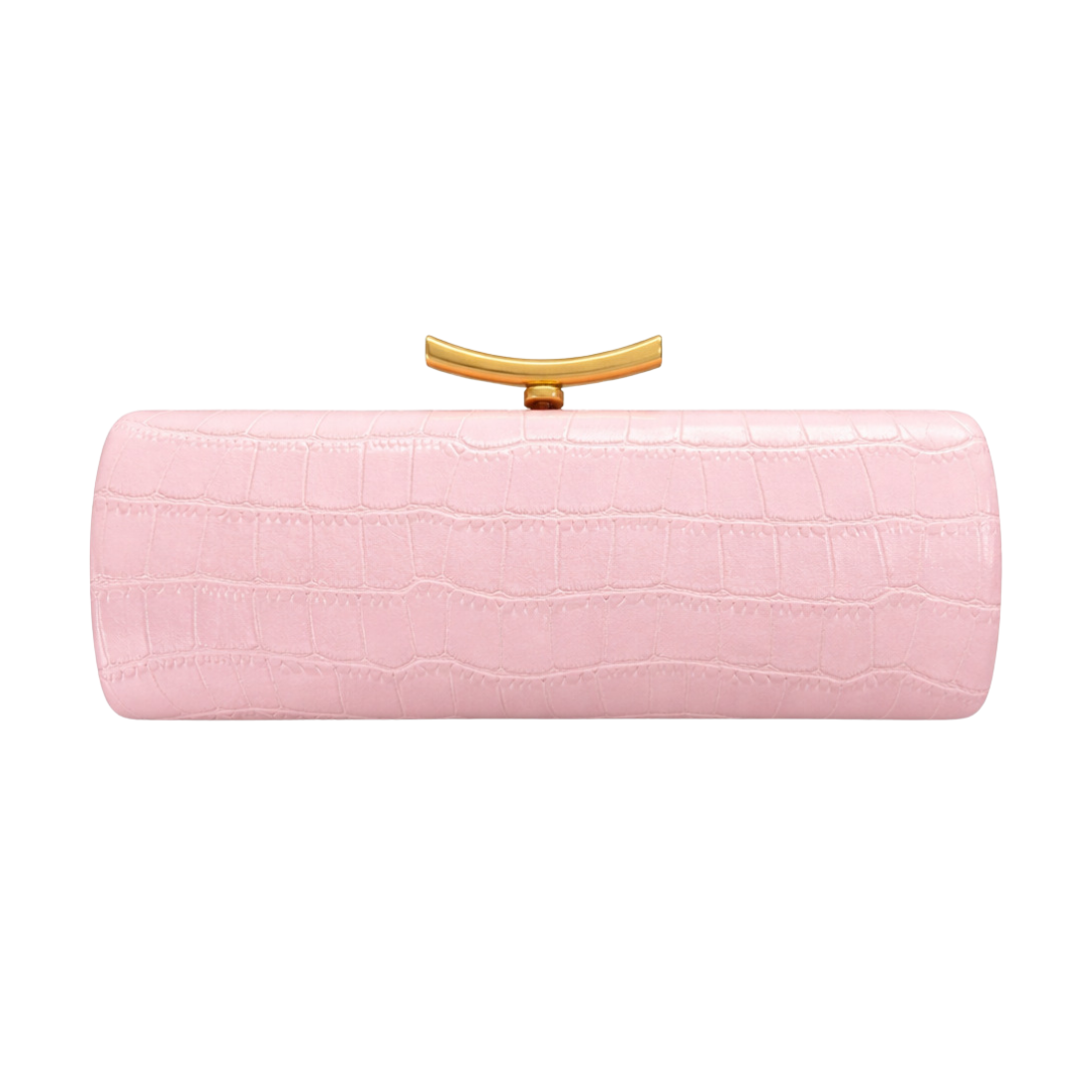 Crocodile Baguette Bag PU Leather Evening Clutch Crossbody Shoulder Bag
