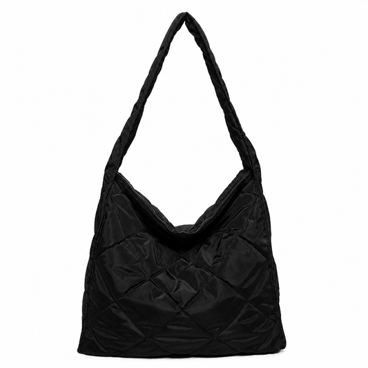 Quilted Puffer Tote Bag Large Travel Hobo Crossbody Handbag