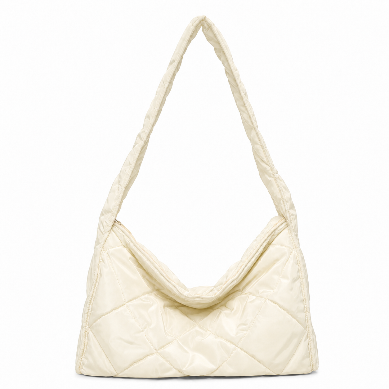 Quilted Puffer Tote Bag Large Travel Hobo Crossbody Handbag