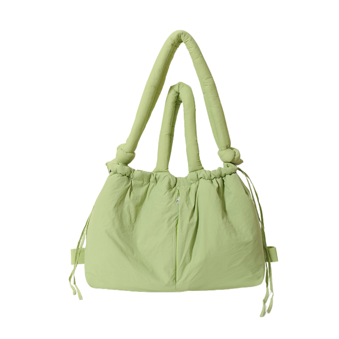 Puffer Convertible Tote Backpack Nylon Large Capacity Travel Bag
