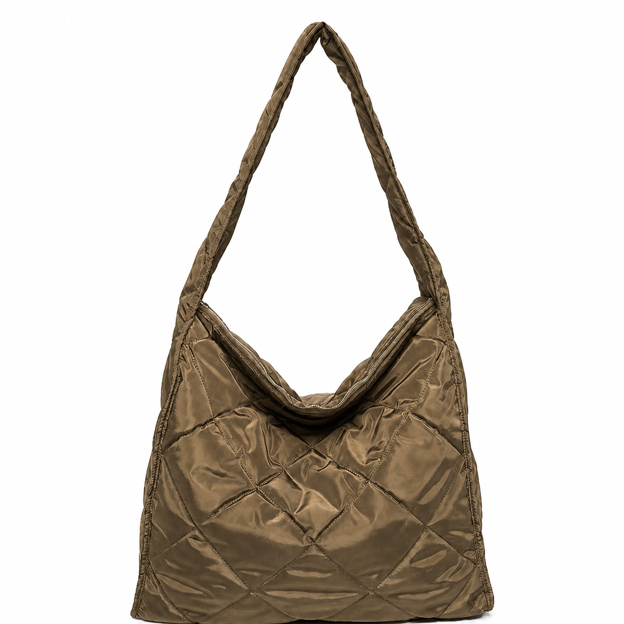 Quilted Puffer Tote Bag Large Travel Hobo Crossbody Handbag
