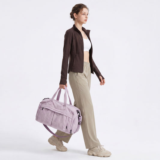 Waterproof Gym Duffel Bag Large Yoga Swim Weekender Travel Maternity Tote