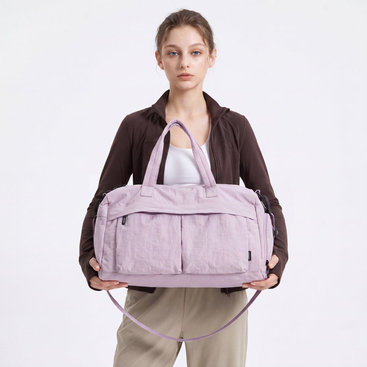 Waterproof Gym Duffel Bag Large Yoga Swim Weekender Travel Maternity Tote