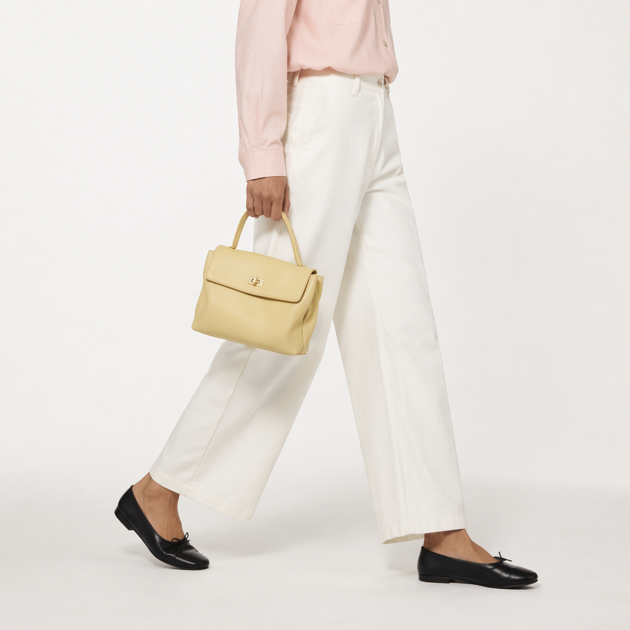 Top-Grain Leather Top-Handle Bag Soft Crossbody Shoulder Satchel