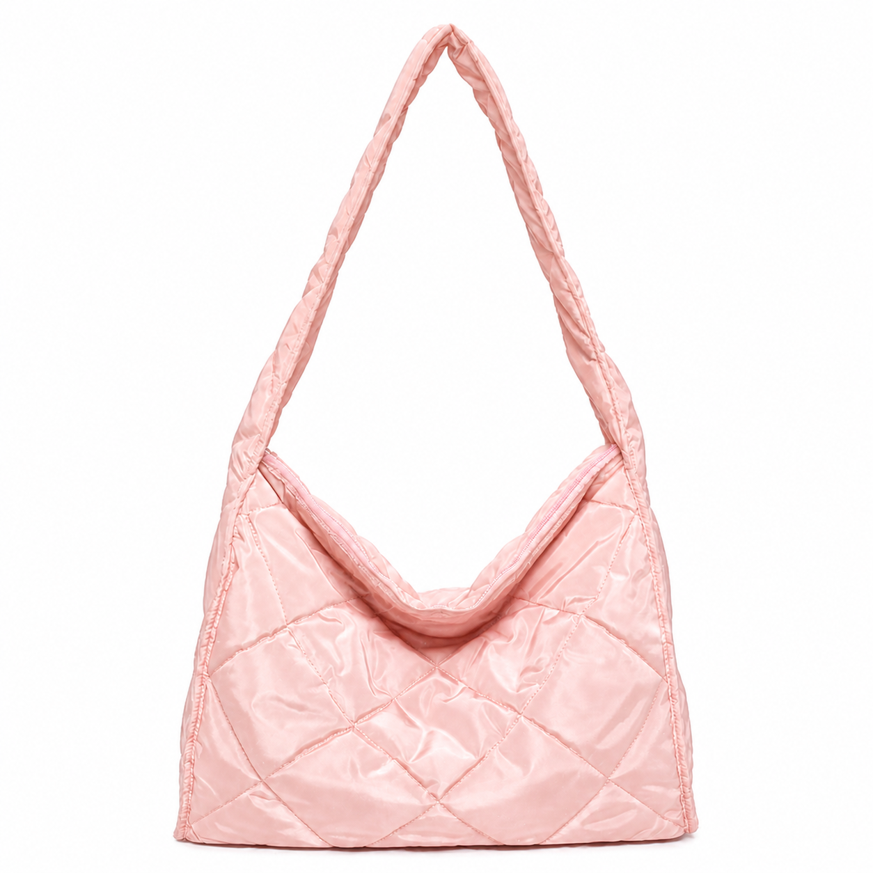 Quilted Puffer Tote Bag Large Travel Hobo Crossbody Handbag