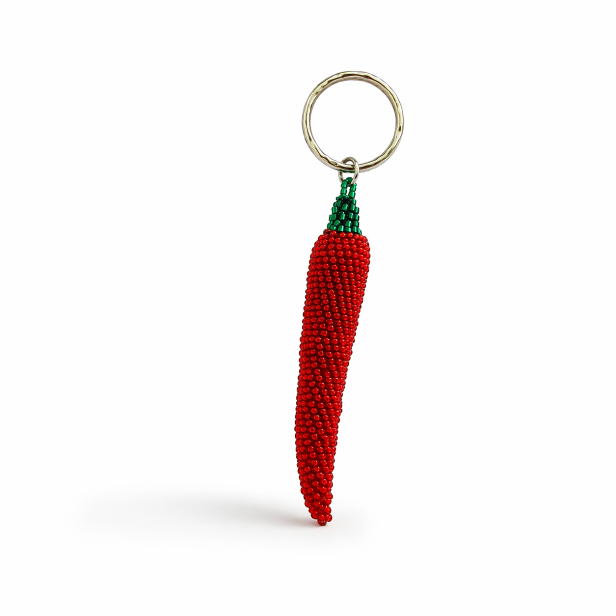 Cute Beaded Fruit Keychain Handmade Bag Charm Aesthetic Accessory