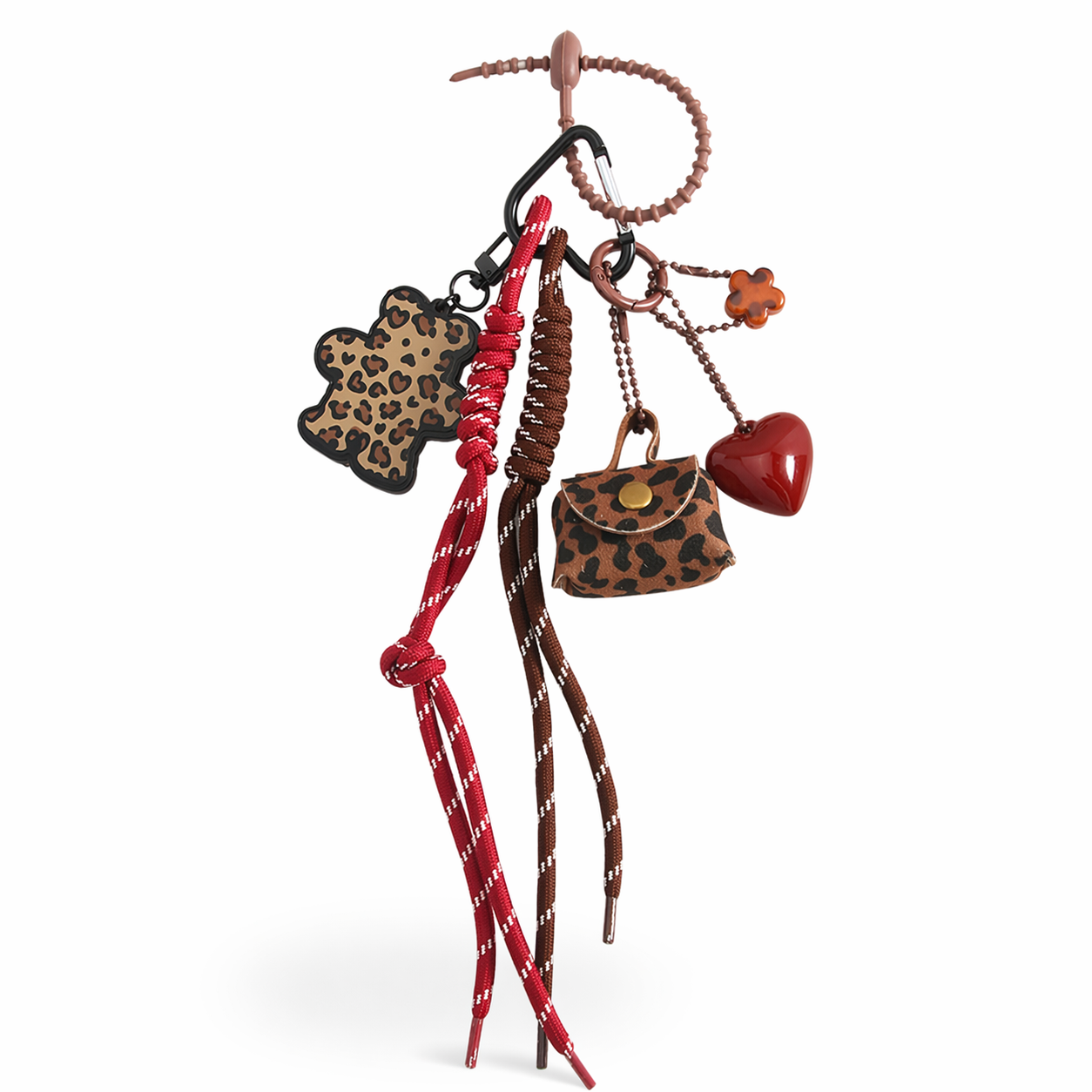 Streetwear Rope Knot Keychain Aesthetic Bag Charm Daily Accessory