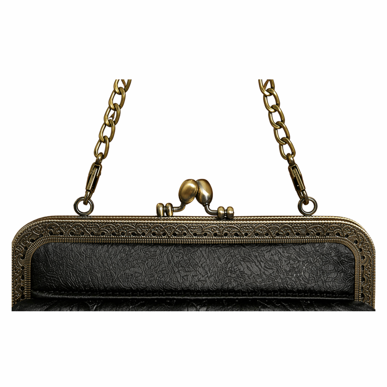 Metallic Butterfly Evening Clutch Vintage Cheongsam Chain Shoulder Bag