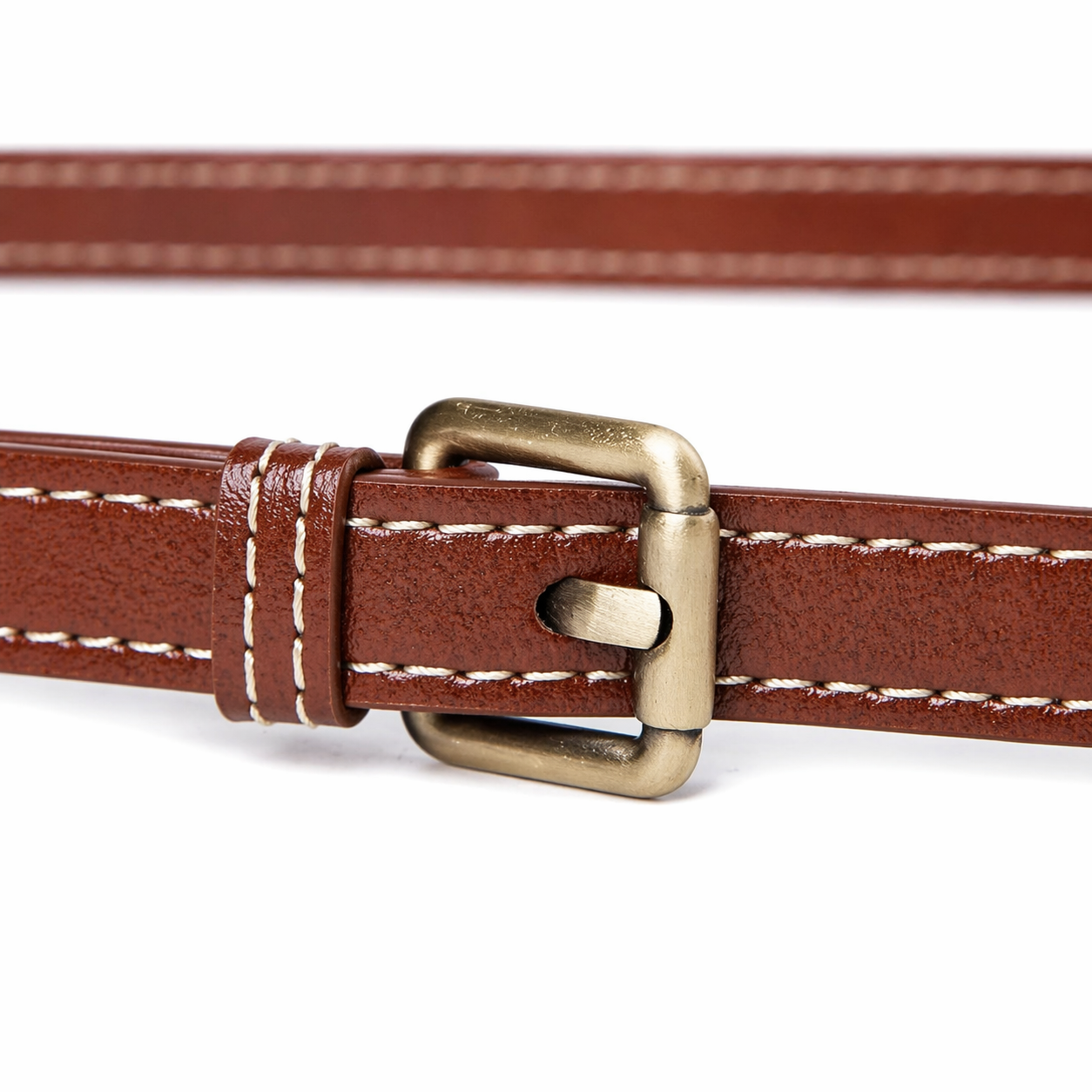 Top-Grain Leather Flap Structured Bag Minimalist Crossbody Satchel