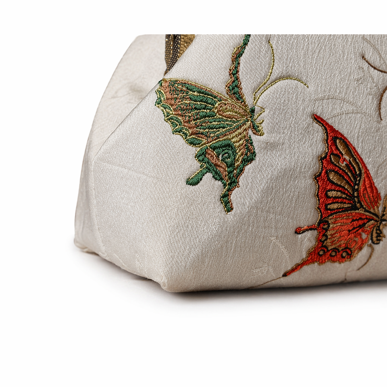 Butterfly Embroidered Crossbody Bag Cheongsam Evening Shell Purse