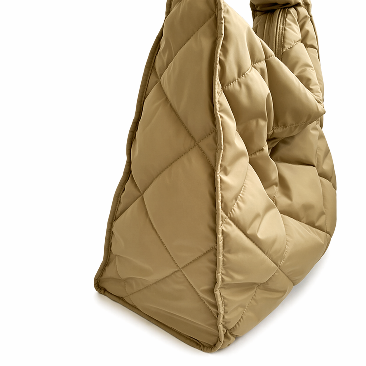 Quilted Puffer Tote Bag Large Travel Hobo Crossbody Handbag