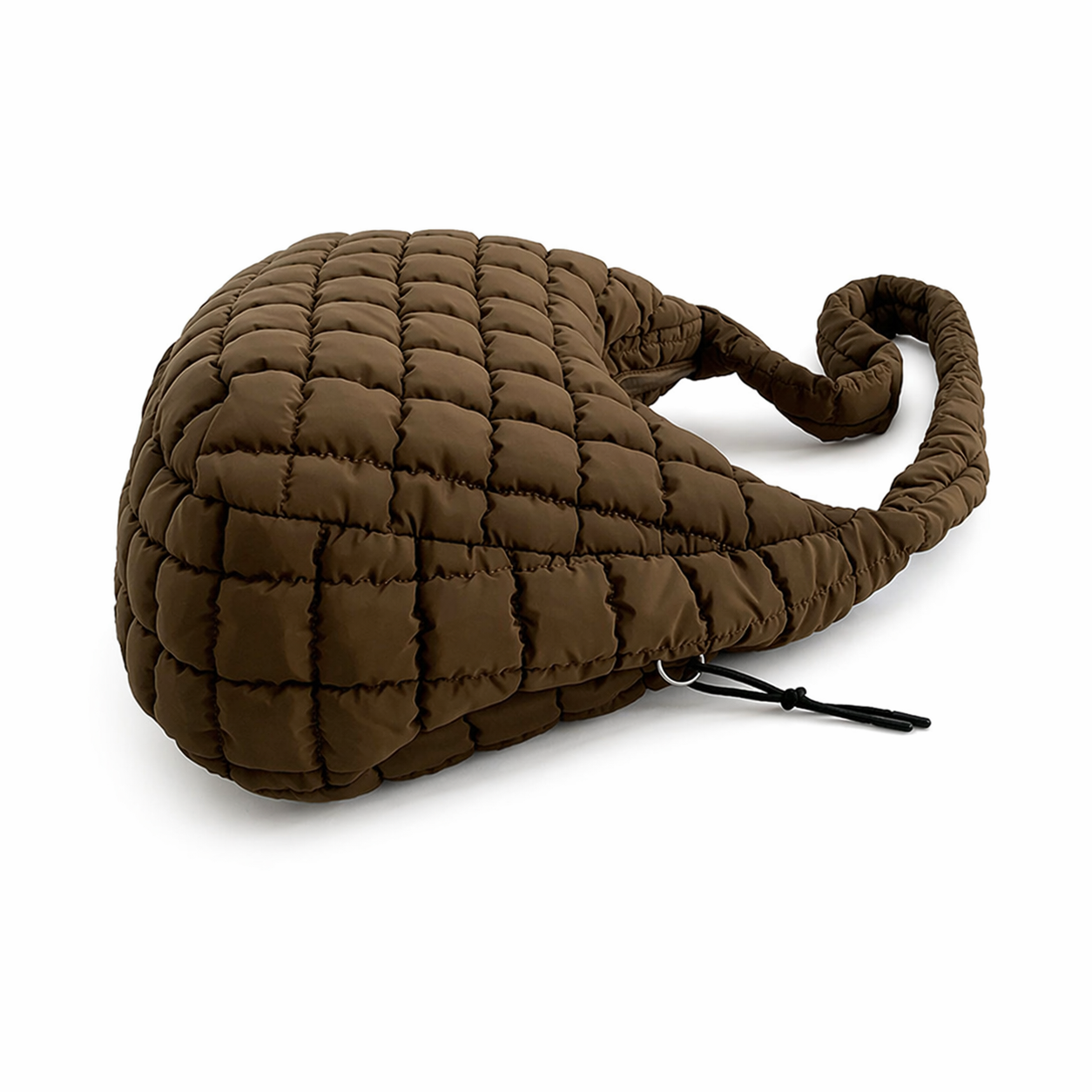 Quilted Puffer Tote Bag Pleated Cloud Nylon Crossbody Handbag